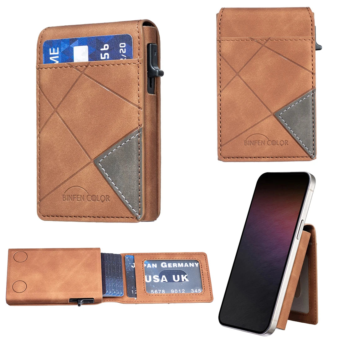 Luxury Business Card Holder Card Case Credit Card Holder Wallet for Men and Women Anti-theft Protectors Wallet Case Cover