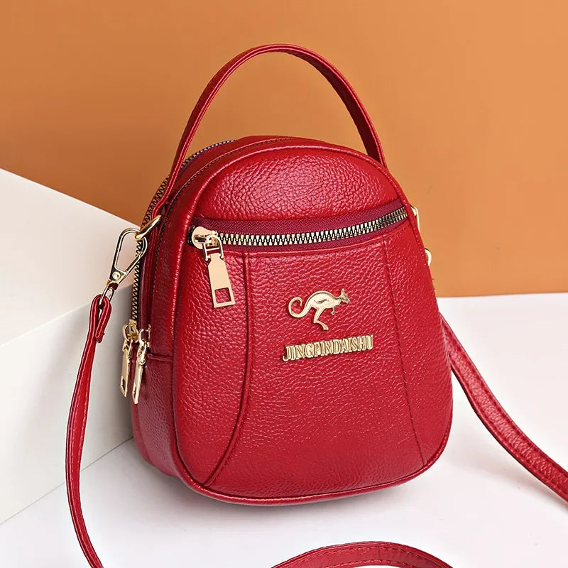 Women Crossbody Bag Mini Shoulder Messenger Handbag Soft PU Leather Purse Luxury Designer Bag Famous Brand Сумки Женские