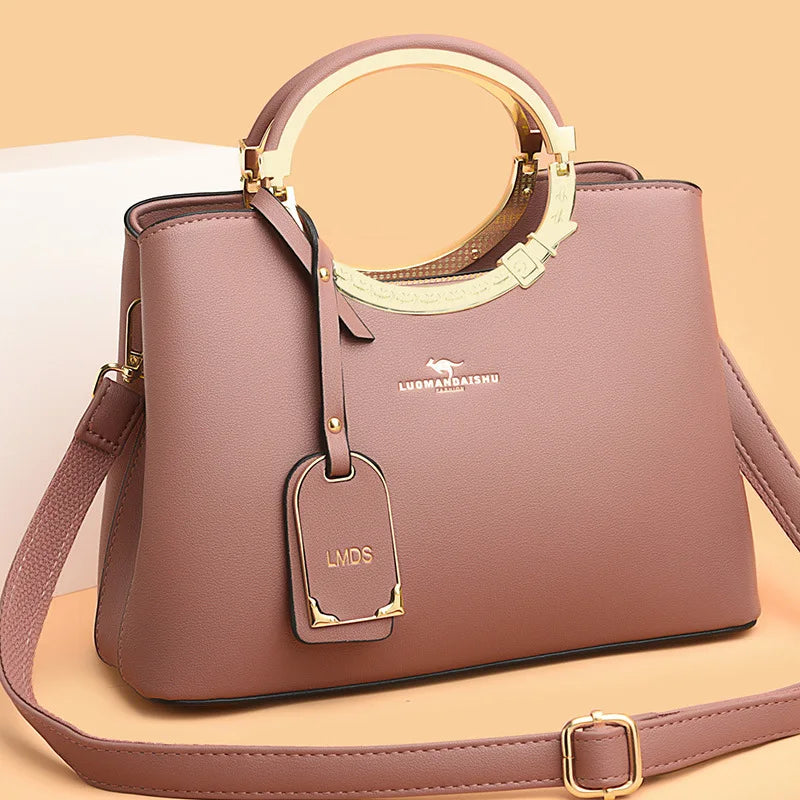 3 Layer Large Capacity Tote Bag Luxury Handbags Women Bags Designer Shoulder Bag High Quality Soft Leather Purses and Handbags