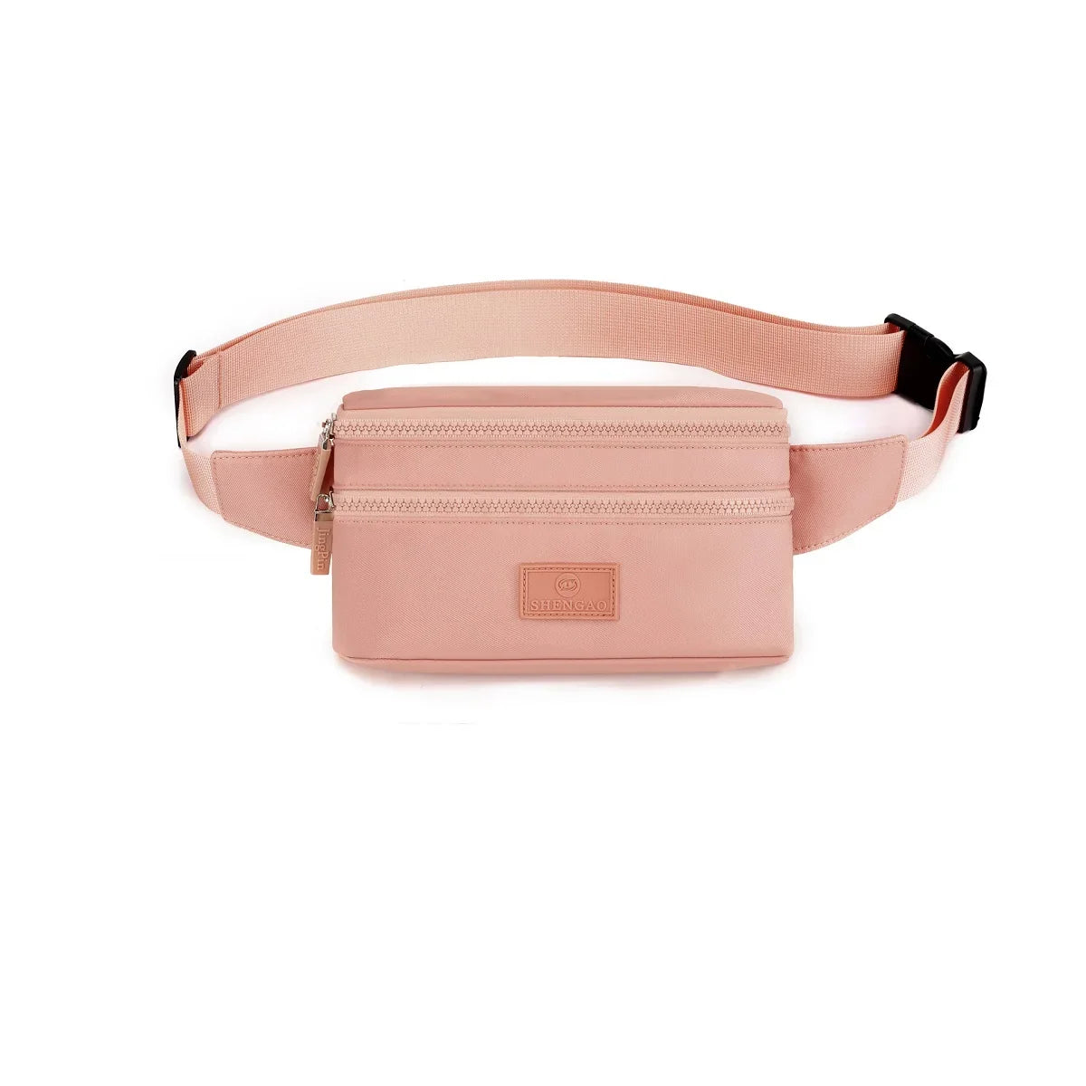 Outdoor leisure waterproof waist pack sports anti-nylon material wear-resistant cell phone change organizer bag