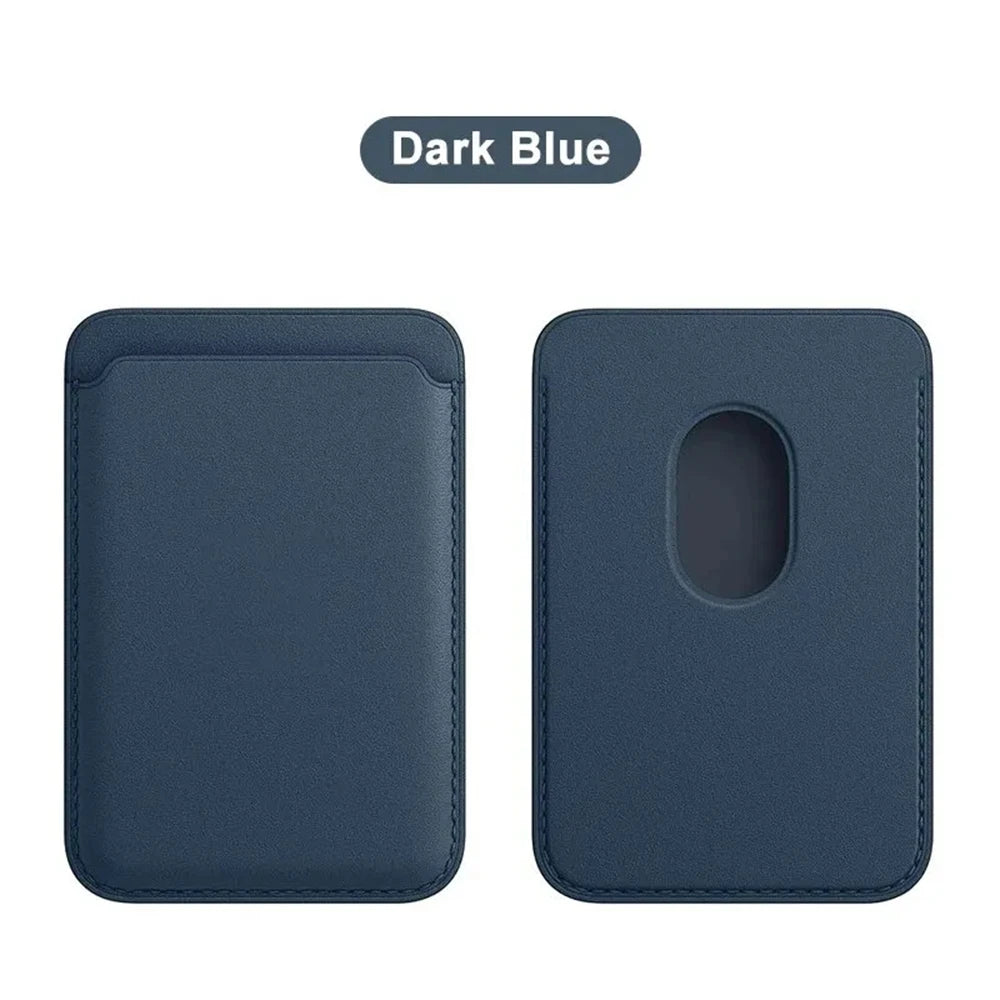 Strong Magnetic Offical Finewoven Card Wallet Case For iPhone 17 16 15 14 13 Pro Max Samsung S26 S25 Ultra For Magsafe Card Bag