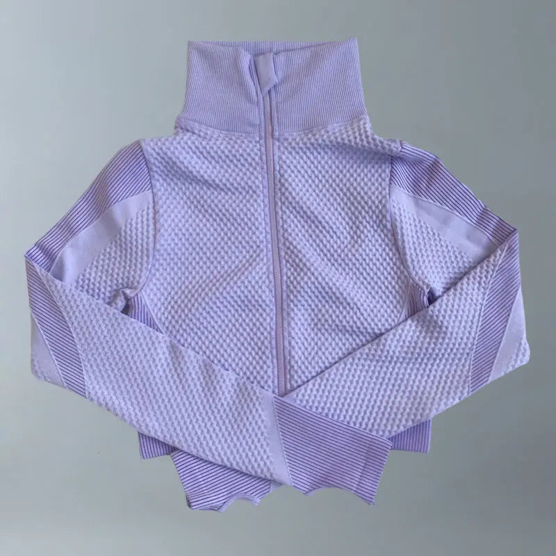 Yoga Suits Women Fitness Wear Gym Set Sports Outfits Training Exercise Workout Pants Long Sleeve Crop Top Bra Womens Tracksuits