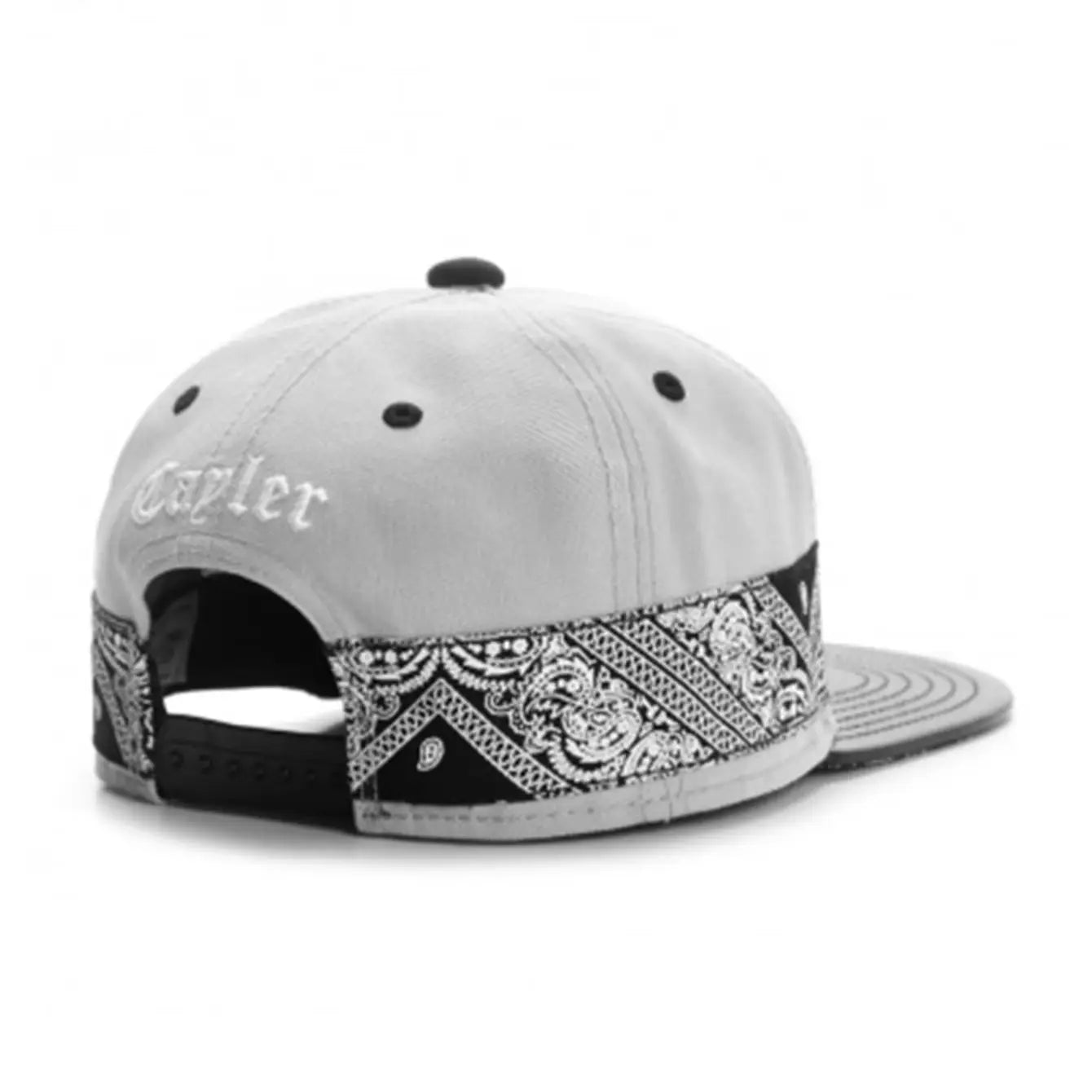 Unisex Big C Paiz Allover Snapback Hat Paisley Bandanna Print Adults Outdoor Travel Hip Hop Headwear Sports Sun Baseball Cap