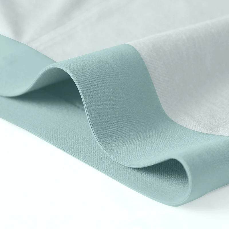 MiiOW 4pcs Underwear Man Traceless Silky Sexy Men's Panties Boxershorts Antibacterial U-haped Bag Male Underpants Boxer Shorts