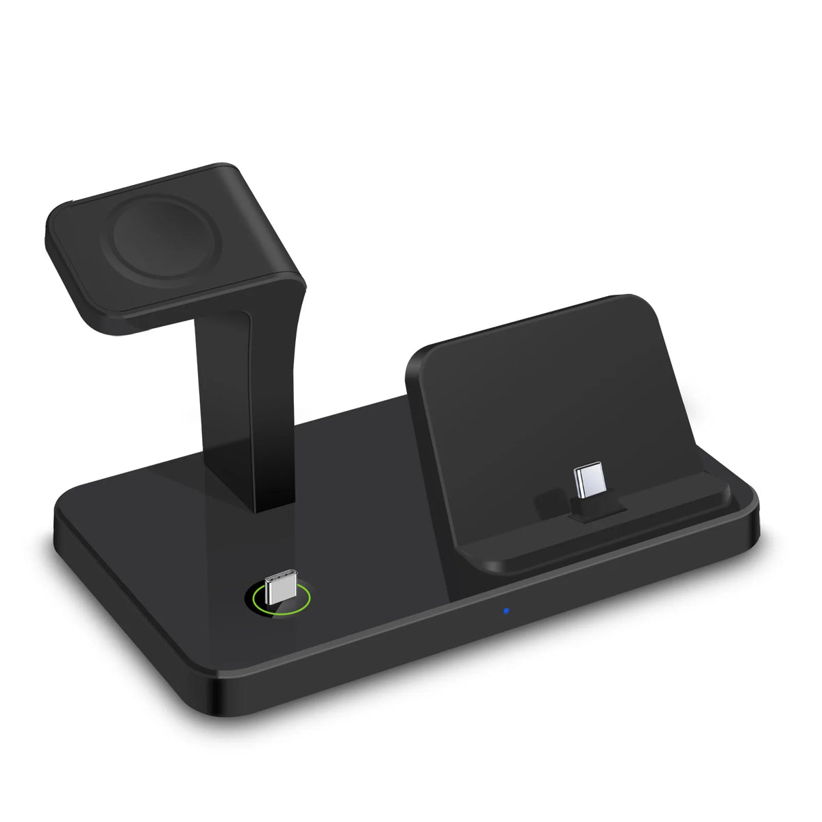 Desk 3 in 1 Type C Port Wireless Charger Dock For Samsung S26 S25 S24 Galaxy Watch 8/7/6/5/4 Buds Pro4/3/2 Fast Charging Station