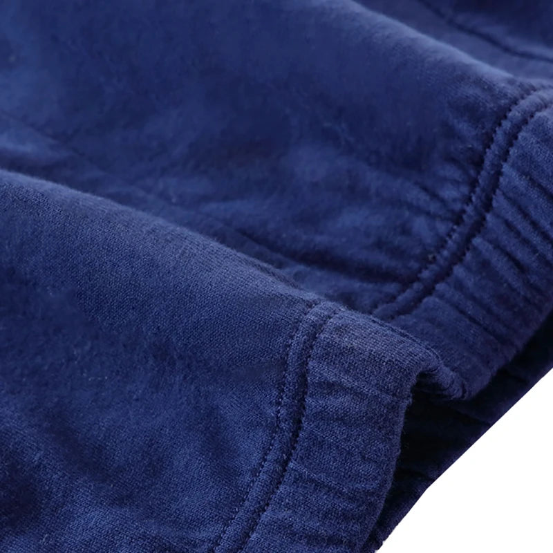 4pcs/set 100% Cotton Men's Underwear Middle Aged and Elderly Boxer Shorts Breathable Soft Men Underpants Large Size L-7XL