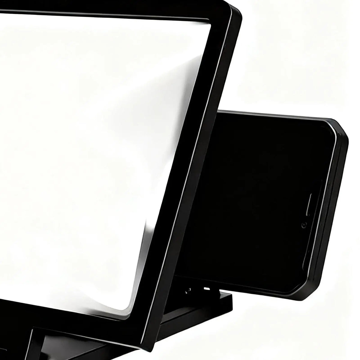 Portable Phone Screen Magnifier for Daily Reading Learning Movie Streaming Enlarged Screen Phone Stand Bracket Tool