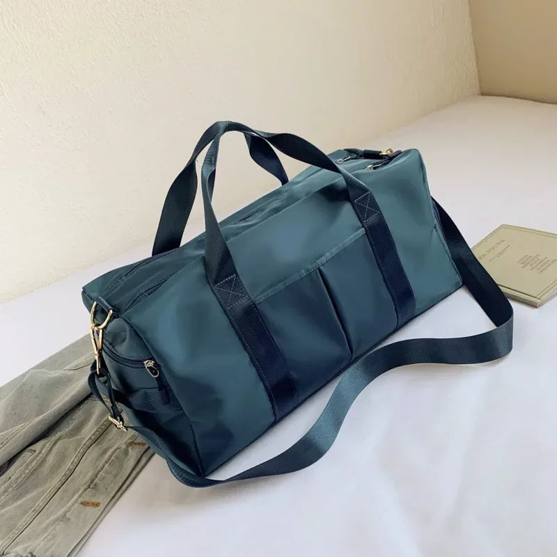 Training Yoga Sporttaschen Fitness Gym Taschen Nass Trocken Separate Gepäcktasche mit separatem Schuhfach Reisetasche Handtasche