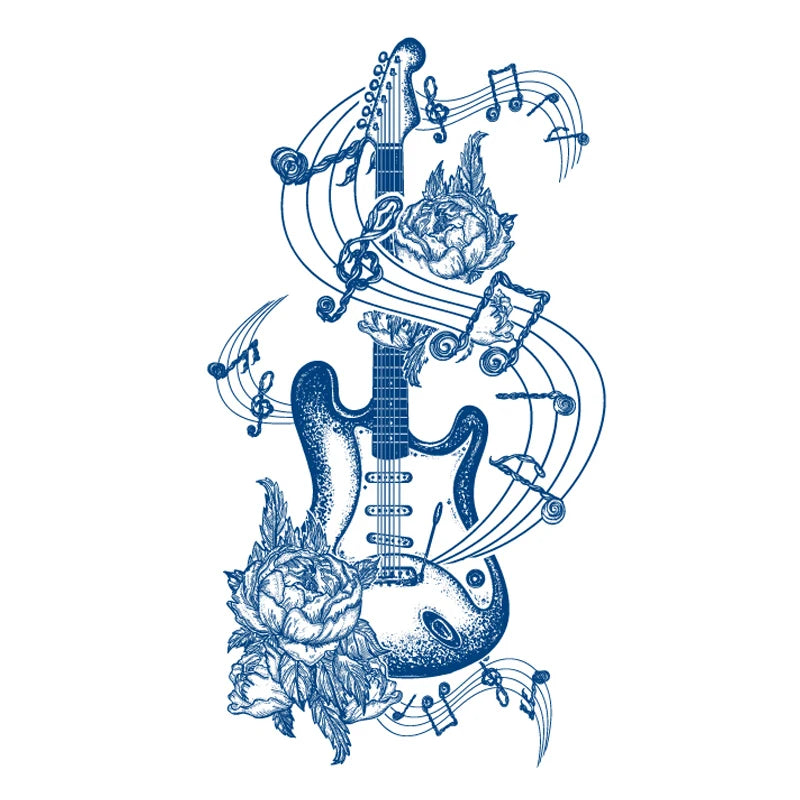 Juice Lasting Ink Tattoos Body Art Waterproof Temporary Tattoo Sticker Eagle Leopard Man Totem Gun Knife Arm Fake Tatoo Women