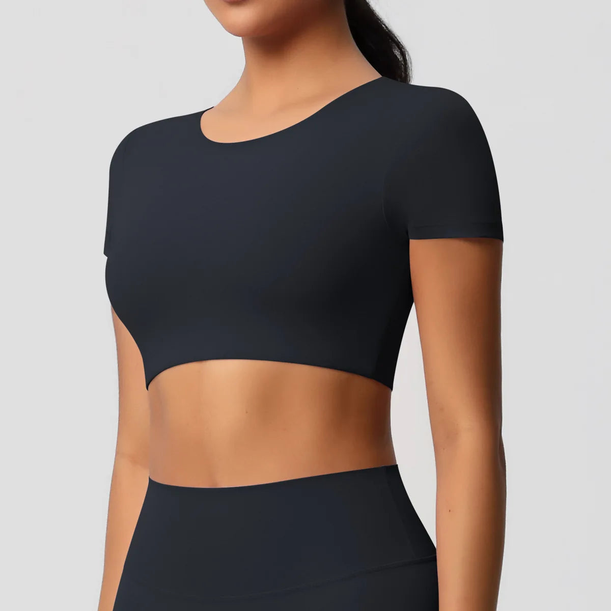 Yoga Suit Gym Sports Set Women Quick-Drying Fitness Set Female Tracksuit Running Workout Long Sleeve Sports Shirt Sportswear