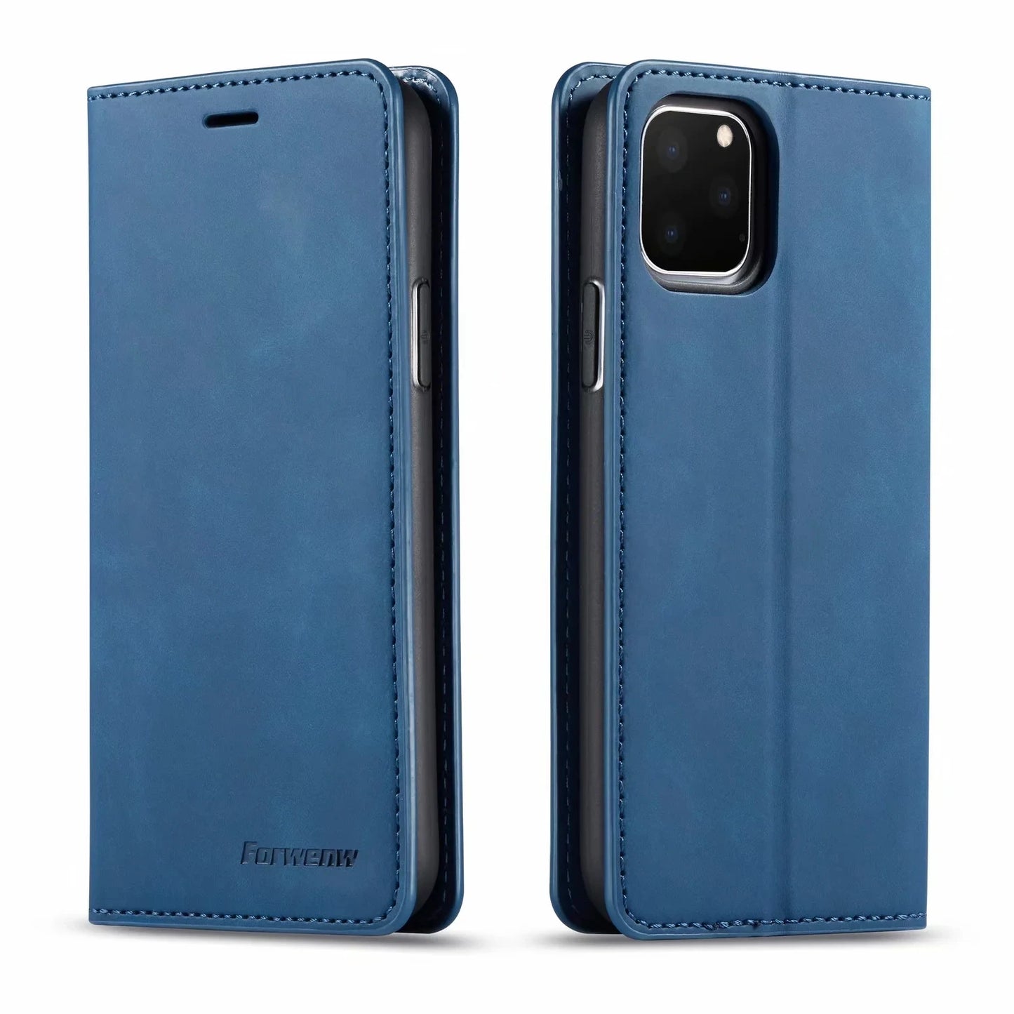 Leather Magnetic Flip Case For iPhone 16 15 14 17 Pro Max Air 16E 13 12 11 XS Max XR SE 8 7 Plus Wallet Card Solt Phone Cover