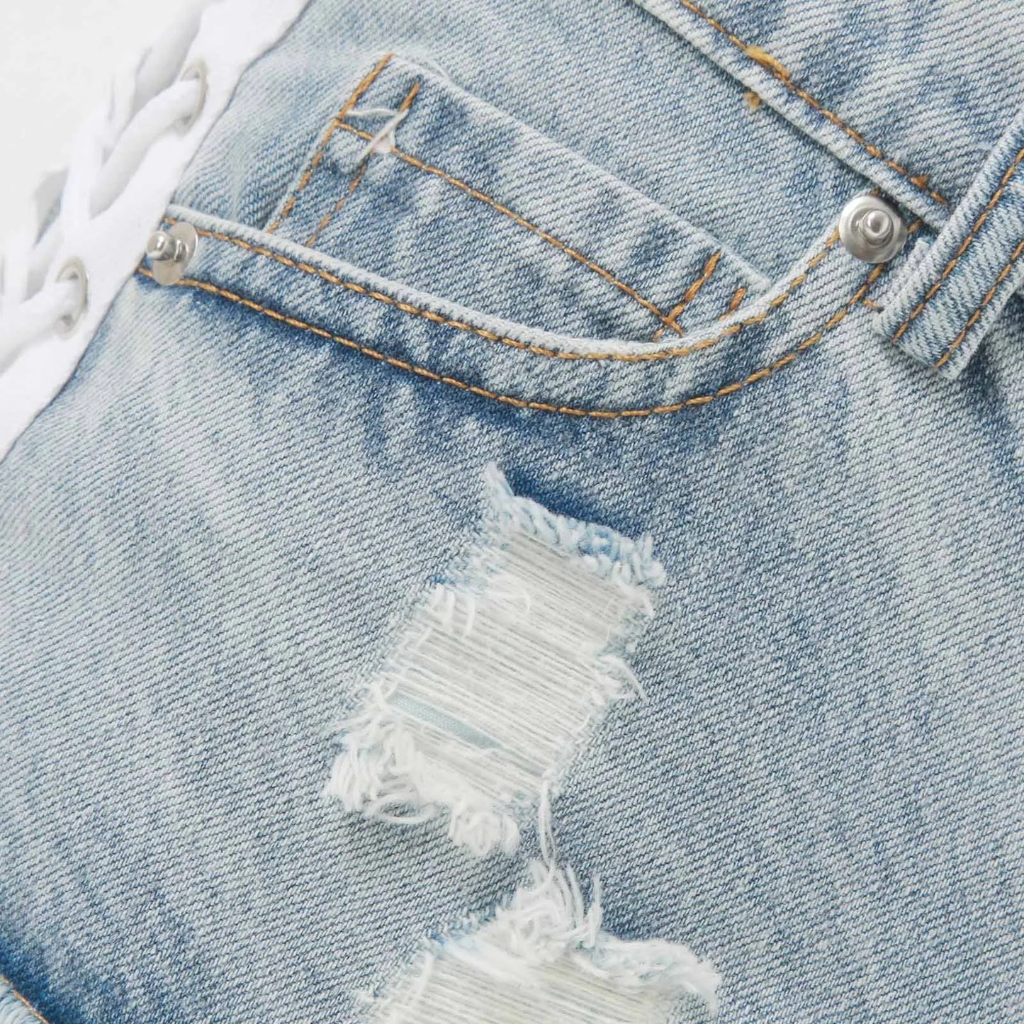 Denim Shorts Frauen 2024 Sommer Ripped Raw Rand Hot Pants Sexy Low Waist Side Lace-Up Nachtclub Tragen Y2k Mini Jean Shorts шорты