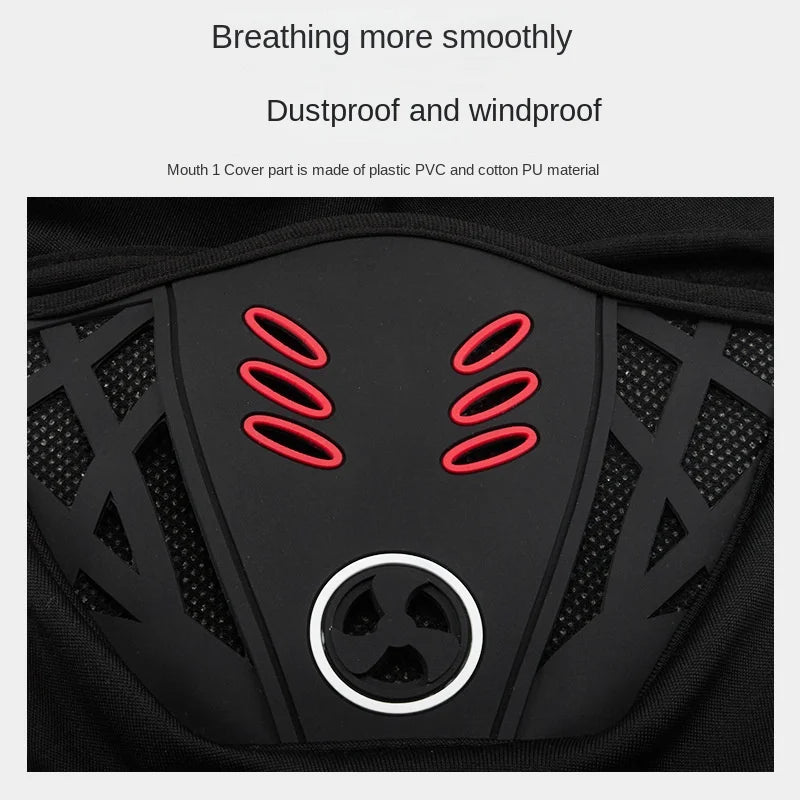ANTI-HAZE Motorcycle Riding Balaclava Cycling Full Face Mask Ski Hood Cap Beanies Windproof Soft Outdoor Warm Bike Headwear