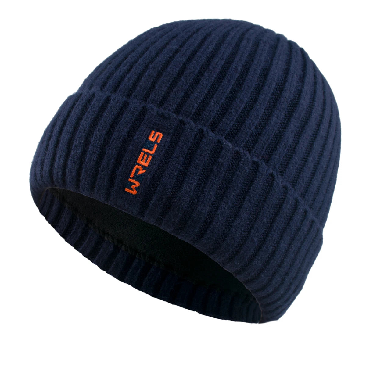 WRELS Winter Hats Thickened Knitted Beanie Caps Elasticity Pullover Hat Warm Outdoor Winter Snow Cap Riding Windproof Hat