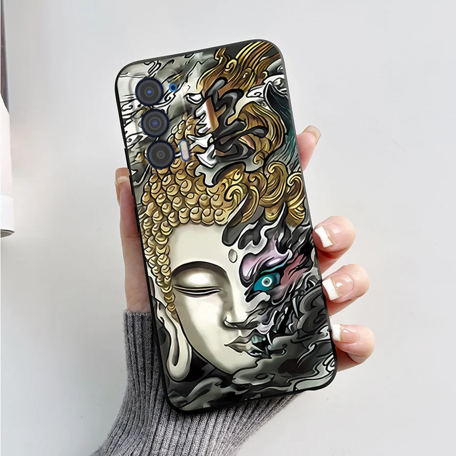 Silicon Case For Motorola Edge (2021) / Edge 5G UW (2021) Fashion Marble Pattern Soft TPU Phone Cases For Edge 2021 XT2141 Funda