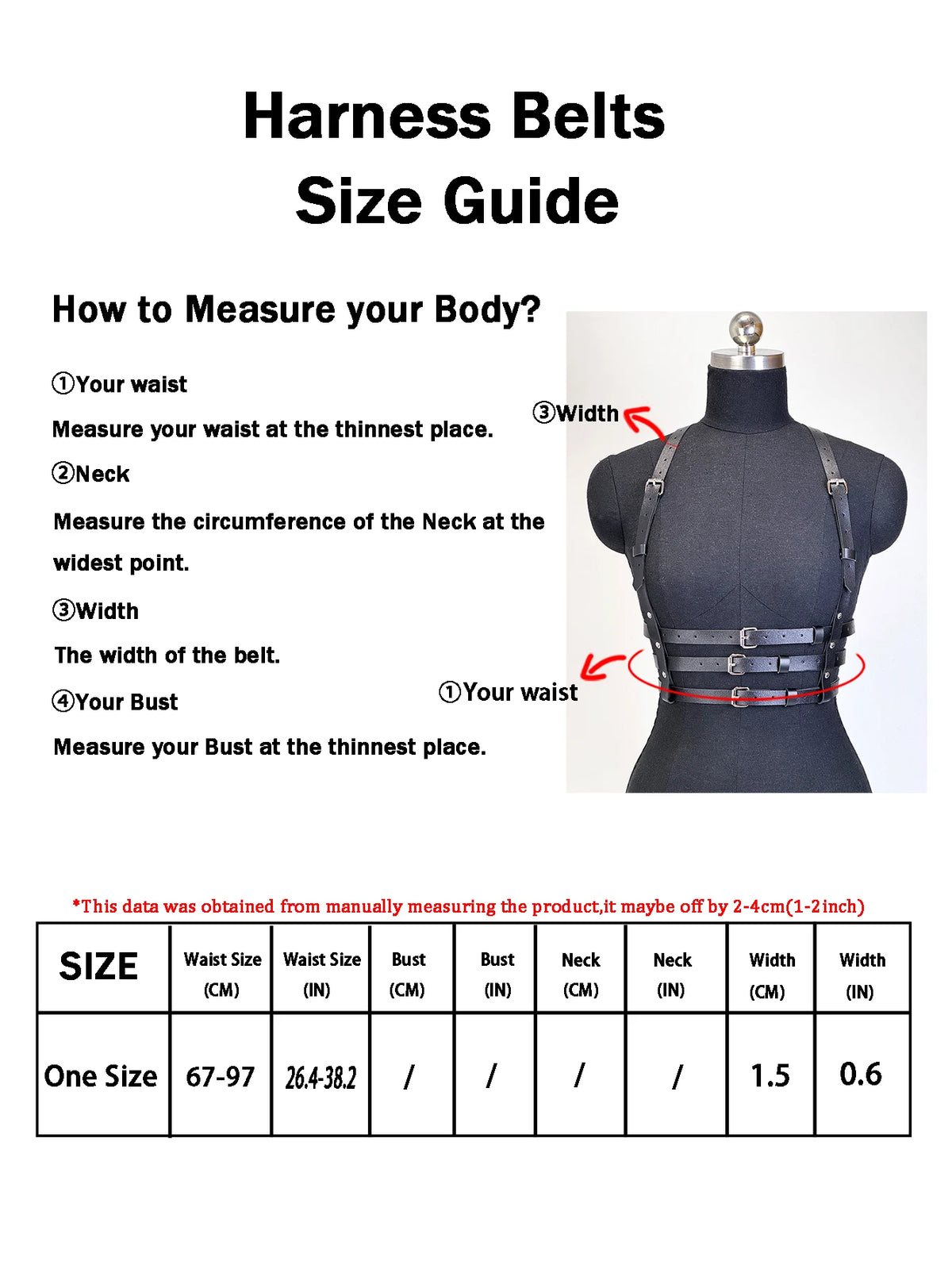 Women Fashion Punk Harness Belts Harajuku Chest Harness corsett Belt Suspenders for Women Waist Belt Gothic Clothing Accessories