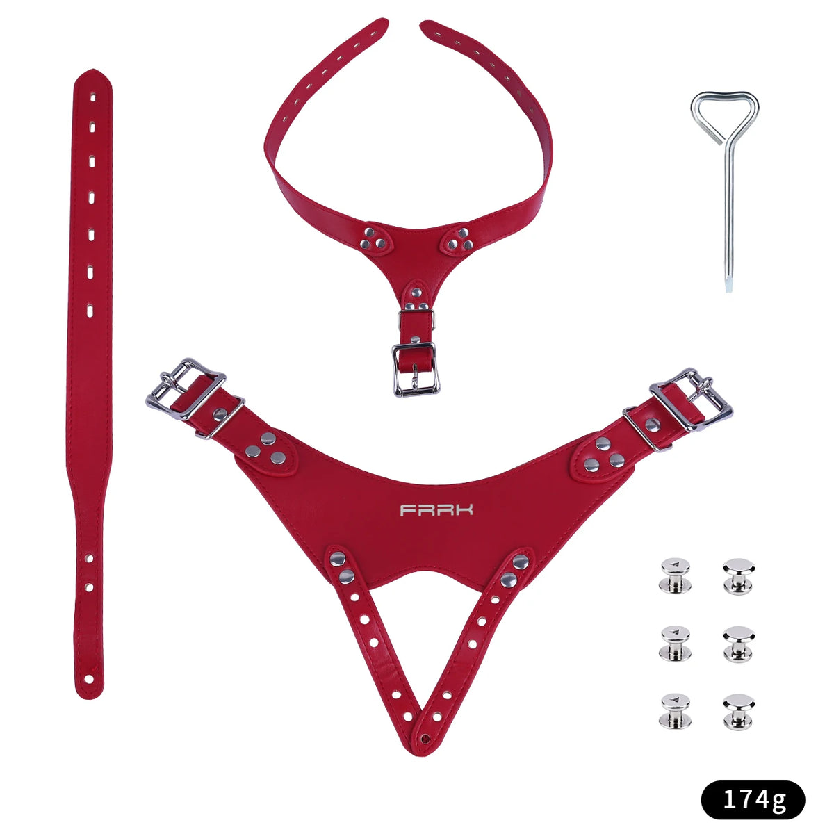 PU Leather Chastity Belt For Metal Penis Lock Cage Auxiliary Harness Belt Underwear Chastity Accessories B*SM Men S*x Toys