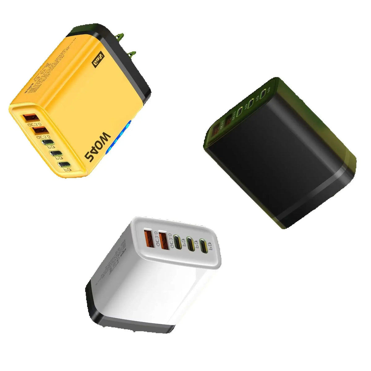 5 in 1 GaN Desktop Charger 240W Fast Charging Adapter 10A USB To TypeC Cable 3PD 2 USB Charger For IPhone 16 15pro Laptop 2026