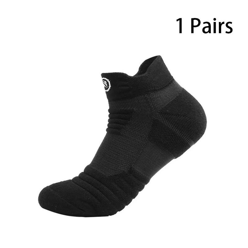 Men's Socks Compression Stockings Breathable Basketball Sports Cycling Socks Moisture Wicking High Elastic Tube Sport Socks