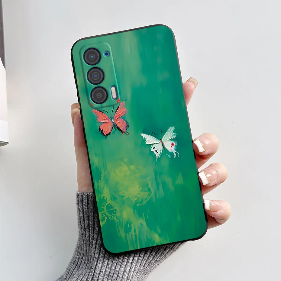 Silicon Case For Motorola Edge (2021) / Edge 5G UW (2021) Fashion Marble Pattern Soft TPU Phone Cases For Edge 2021 XT2141 Funda