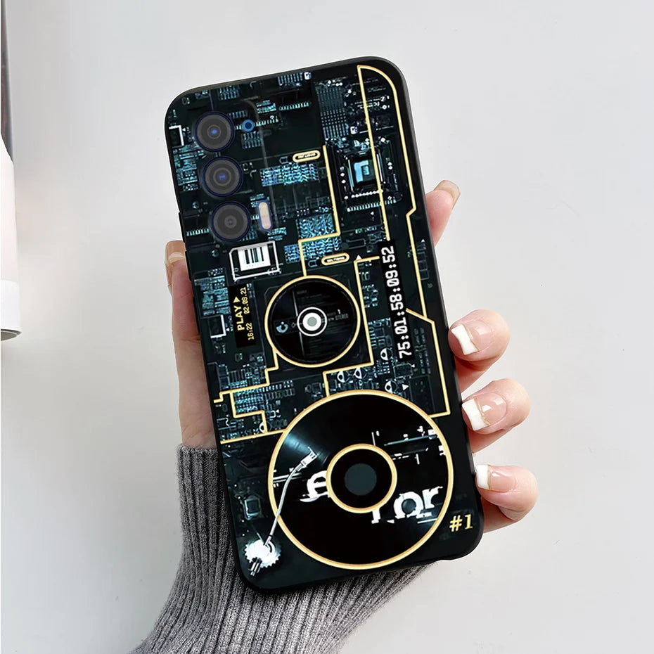 Silicon Case For Motorola Edge (2021) / Edge 5G UW (2021) Fashion Marble Pattern Soft TPU Phone Cases For Edge 2021 XT2141 Funda