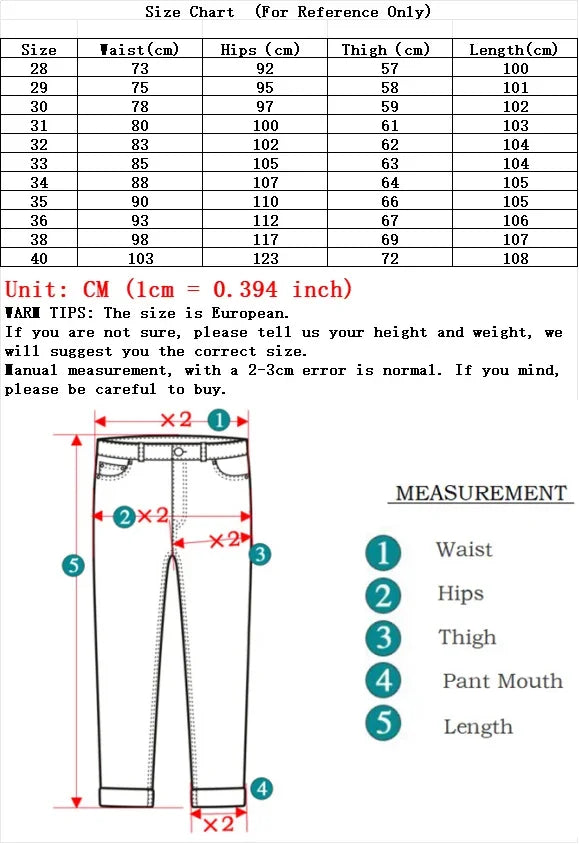 Men Fashion Straight Jeans Men New Stretch Slim Fit Pants Comfortable Soft Business Denim Trousers Male Brand Clothing