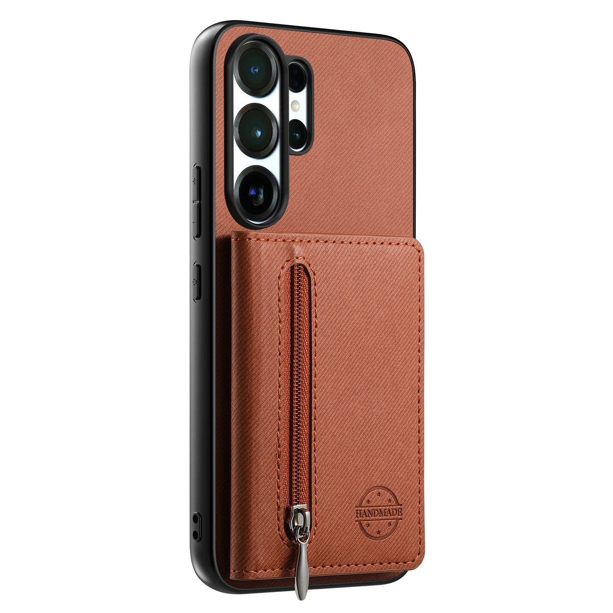 Zipper Cards Wallet Leather Phone Case For Samsung Galaxy S26 S24 S23 S22 Ultra Plus S23 S26 S25FE Purse Card Holder Stand Cover