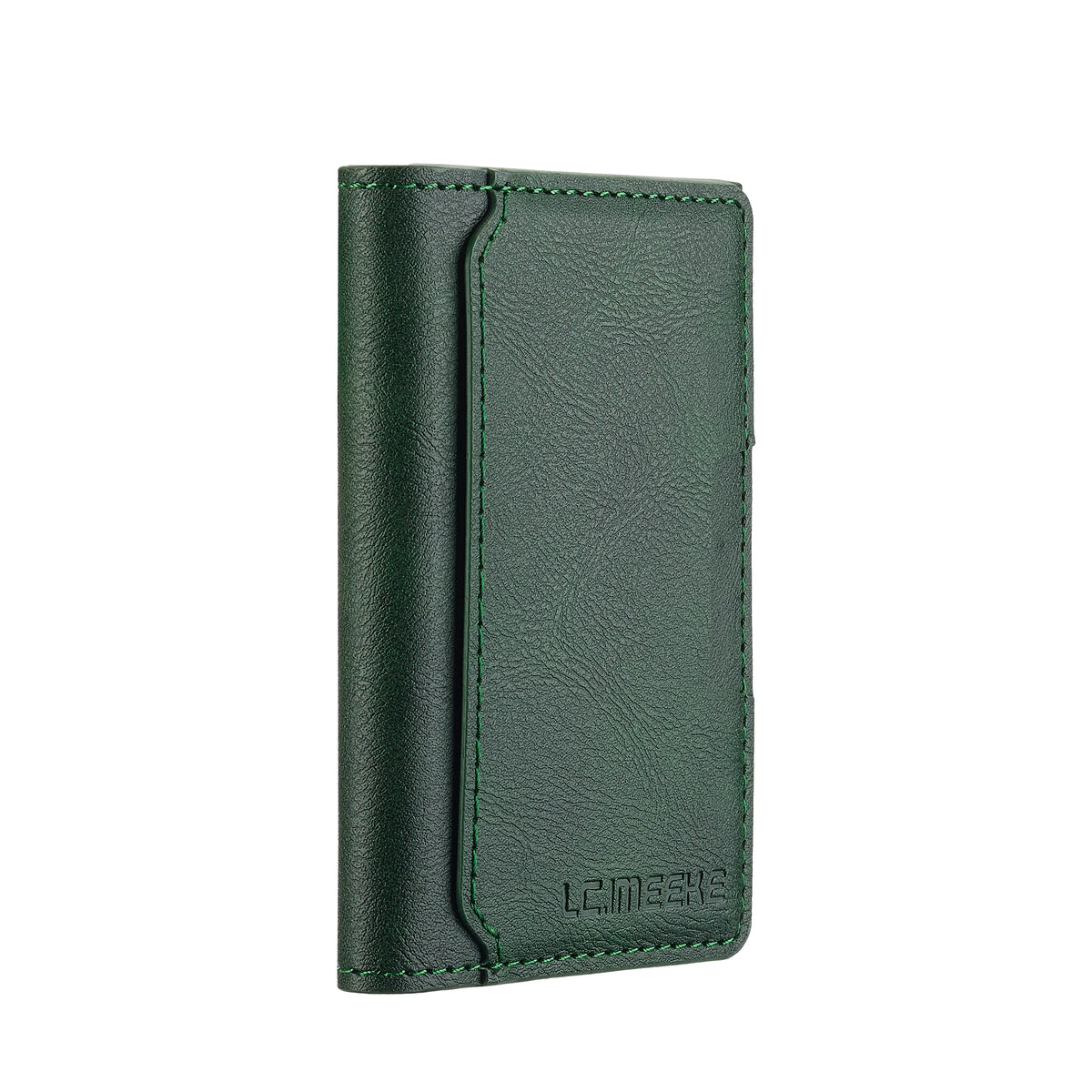 Magnetic Card Solt Bag for iPhone Samsung Google Xiaomi Magsafe Functions Card Holder Wallet PU Leather Men Slim Purses Pocket