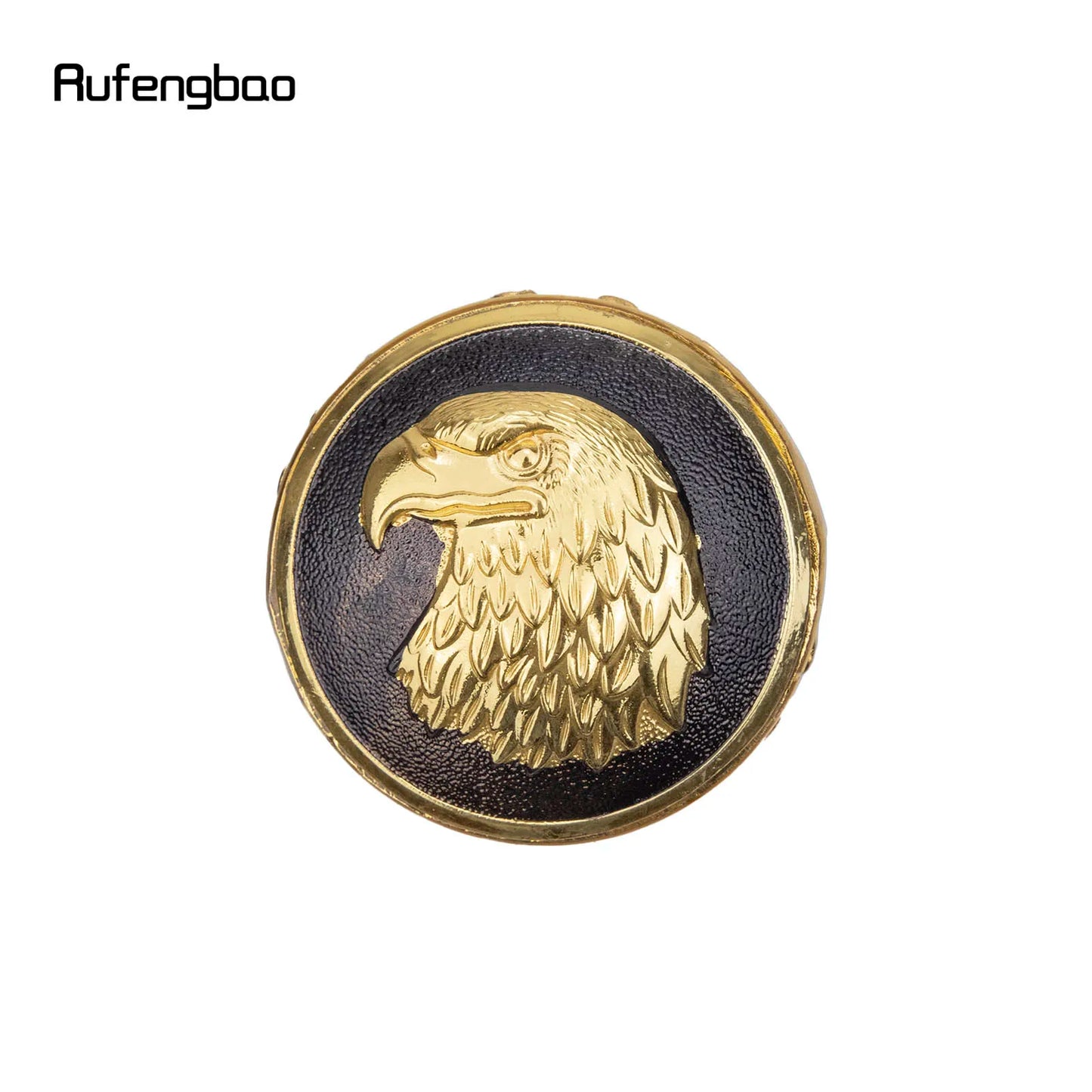 Gold Luxury Eagle Hawk Head Relief Walking Cane Fashion Decorative Walking Stick Gentleman Elegant Cosplay Knob Crosier 93cm