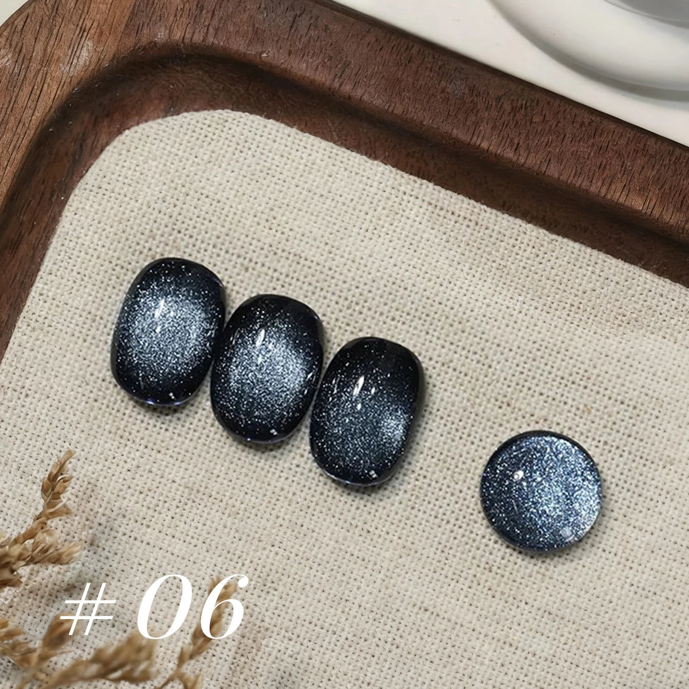 12ML 1-21pcs Autumn Nails Toe Selling Whitening Glass Bead Cat Eye Gel Nail Polish Black Nails Nail Art Grey Cat Eye Nail Glue