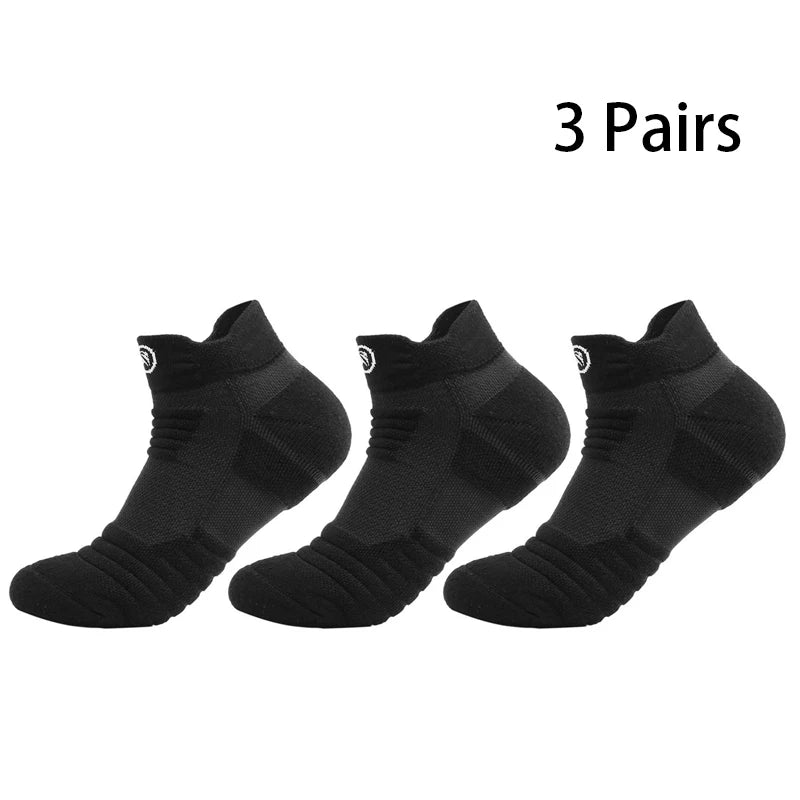Men's Socks Compression Stockings Breathable Basketball Sports Cycling Socks Moisture Wicking High Elastic Tube Sport Socks