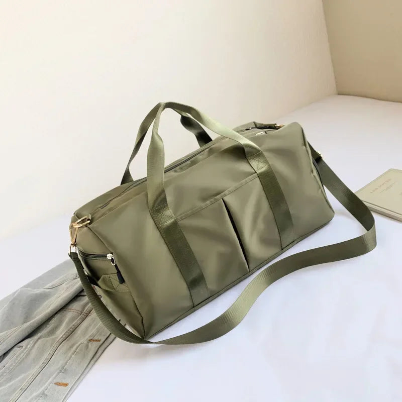 Training Yoga Sporttaschen Fitness Gym Taschen Nass Trocken Separate Gepäcktasche mit separatem Schuhfach Reisetasche Handtasche