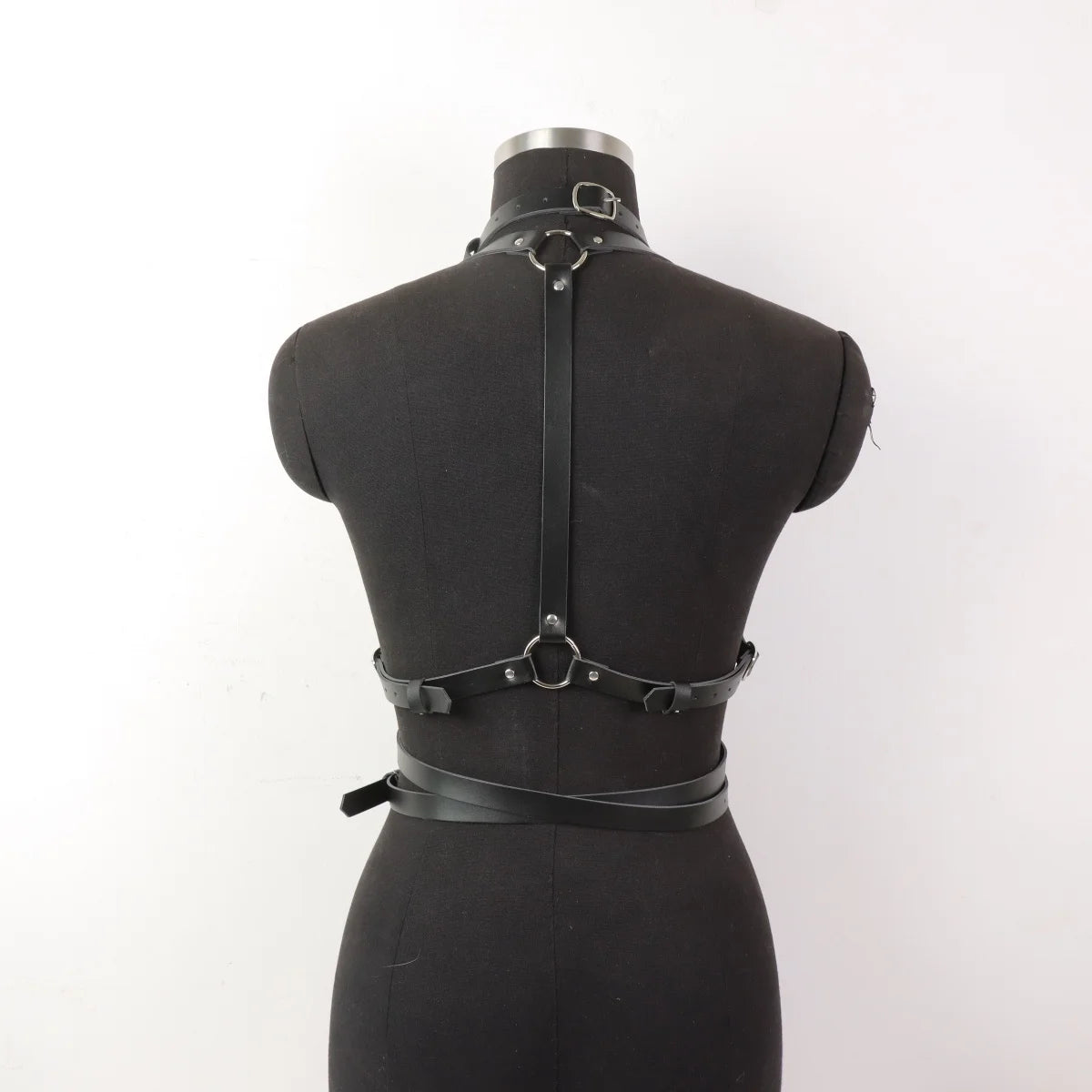 Women'S Chest Harness, Punk Gothic Style Criss Cross Waist, Cincher for Party And Casual Attire