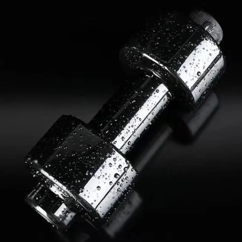 550 ml Hanteln mit großem Fassungsvermögen, Kaltwasserflasche für Laufen im Freien, Fahrrad, Radfahren, Fitnessstudio, Fitness, Sport-Shaker, auslaufsicherer Wasserkocher