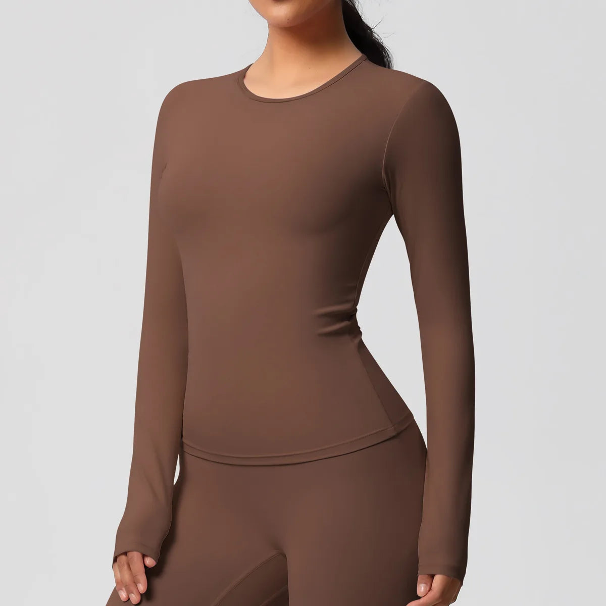 Yoga Suit Gym Sports Set Women Quick-Drying Fitness Set Female Tracksuit Running Workout Long Sleeve Sports Shirt Sportswear