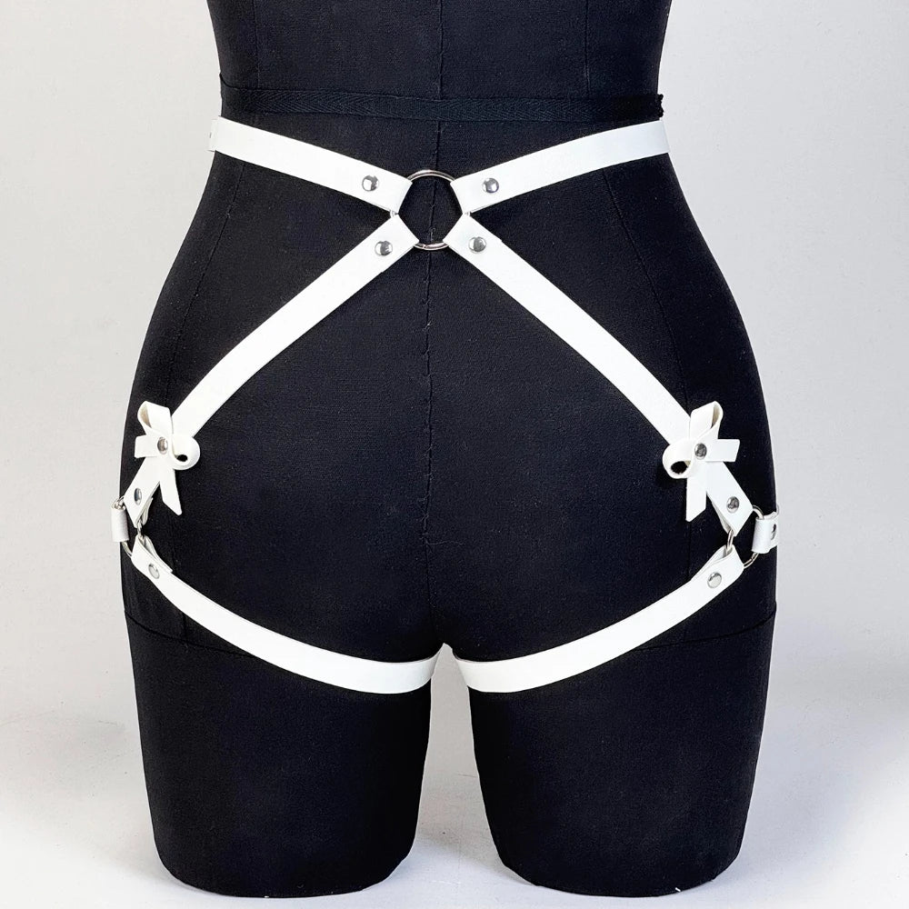 Women Fashion Belt Adjustable Street Style  Leg Harness Belt Thigh Garter Gothic Casual Wild Decoration Belts Clothing Accessory