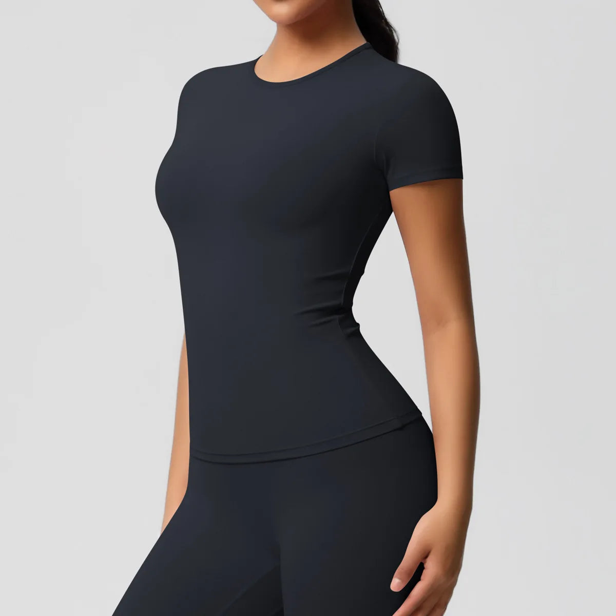 Yoga Suit Gym Sports Set Women Quick-Drying Fitness Set Female Tracksuit Running Workout Long Sleeve Sports Shirt Sportswear
