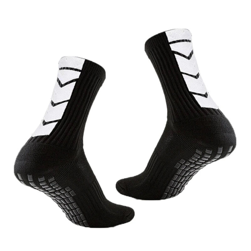 6Pairs Men Women Towel Bottom Athletic Socks for Football Basketball Baseball Rugby Soccer Running Tennis Non Slip