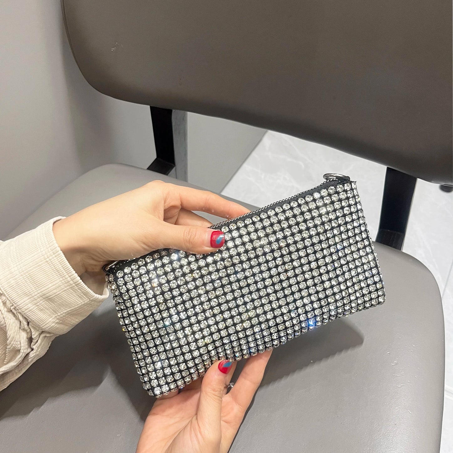 Luxury Designer Rhinestones Clutch Purse Bag For Women purse Bag Shoulder Bag Purse