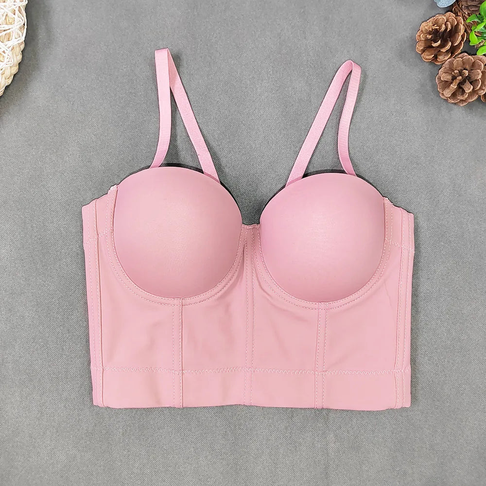 S M L XL 2XL 3XL Fashion Mesh Push Up Bralet Women's Corset Bustier Bra Night Club Party Sexy Cropped Top Vest fashion AW514