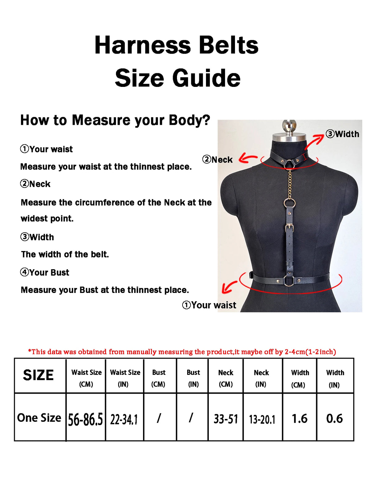 Women Fashion PU Leather Waist Belt Punk Y2K Style Harness Gothic Adjustable Belt Exotic Daily and Camping Accessories
