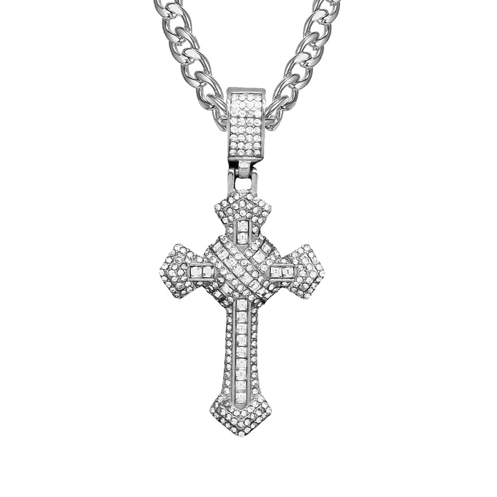 Fashion Vintage Stainless Steel Leopard Head Pendant Necklace Hip Hop Biker Animal Necklaces For Men Women Classic Jewelry Gifts