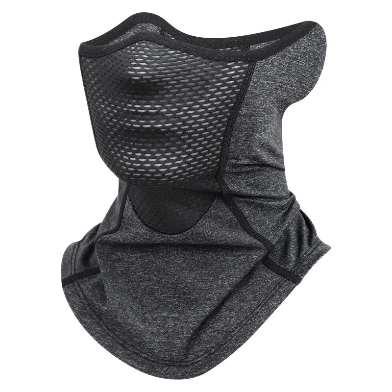 Hot Sale UPF 50+ Ice Silk Outdoor Sports Neck Gaiter Sunscreen Motorcycle Cycling Half Face Mask