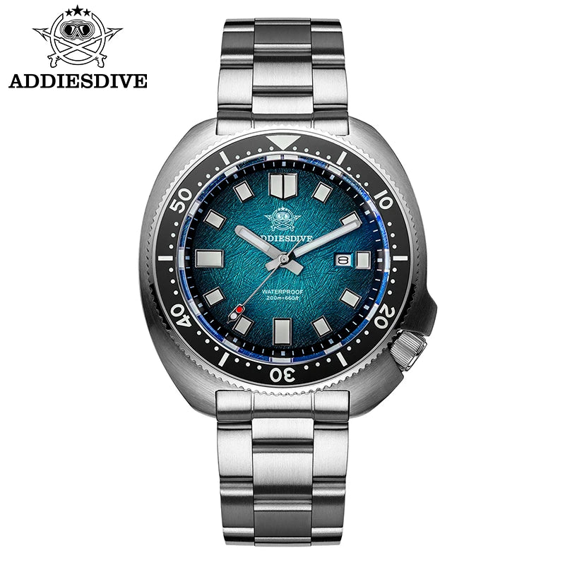 ADDIESDIVE AD2511 Watch For Men Sapphire Glass BGW9 Super Luminous 20Bar Waterproof Relogio Masculino Quartz Watch reloj hombre
