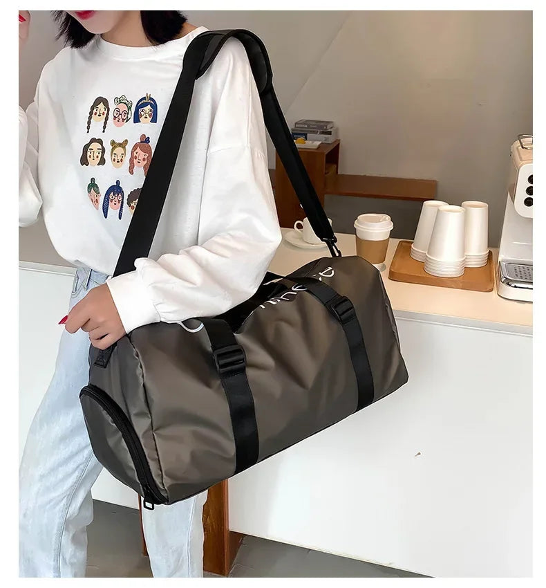 Sporttasche, wasserdicht, für Sport und Fitness, für Herren und Damen, Reisetaschen, für Outdoor, Yoga, Sport, tragbare Taschen, Rucksack mit großer Kapazität