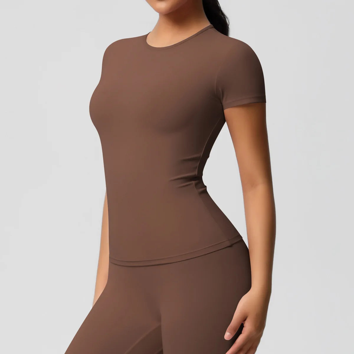 Yoga Suit Gym Sports Set Women Quick-Drying Fitness Set Female Tracksuit Running Workout Long Sleeve Sports Shirt Sportswear