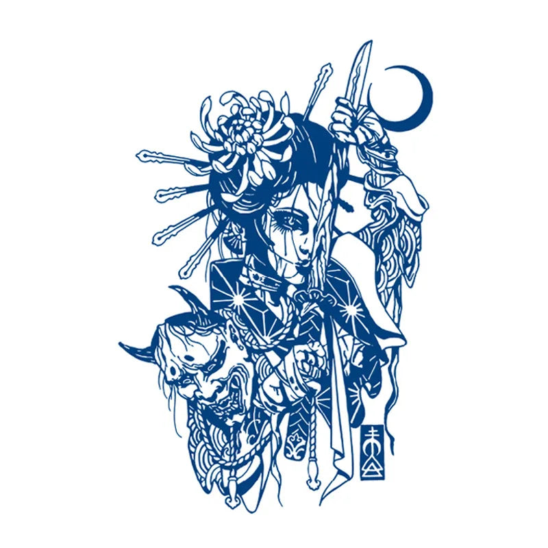 Juice Tattoo Sticker Upgrade Online Red Tattoo Sticker Lasts 7-15 Days Herbal Plant Temporary Tattoos Sticker Size:180 * 110mm