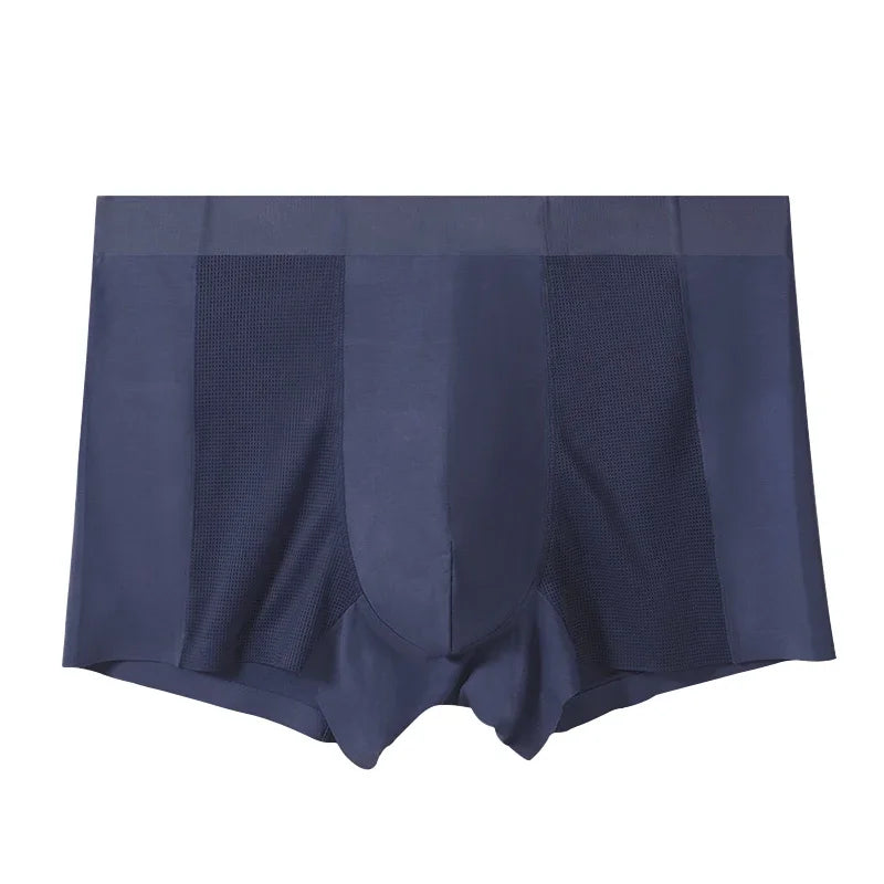 Underwear men's seamless comfortable antibacterial boys boxer shorts sport Breathable cool boxer shorts