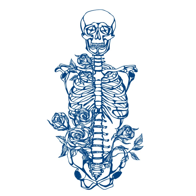 Juice Lasting Ink Tattoos Body Art Waterproof Temporary Tattoo Sticker Eagle Leopard Man Totem Gun Knife Arm Fake Tatoo Women