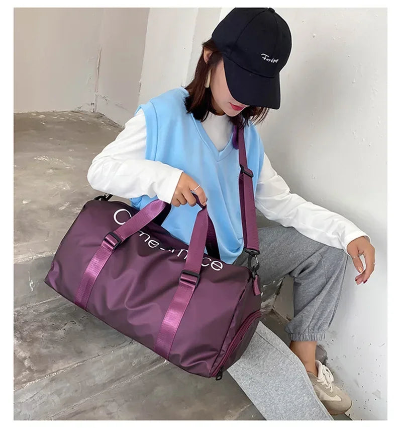 Sporttasche, wasserdicht, für Sport und Fitness, für Herren und Damen, Reisetaschen, für Outdoor, Yoga, Sport, tragbare Taschen, Rucksack mit großer Kapazität